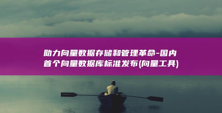 助力向量数据存储和管理革命-国内首个向量数据库标准发布 (向量工具)