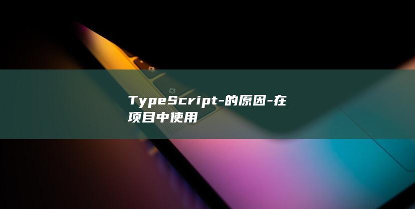 TypeScript-的原因-在项目中使用